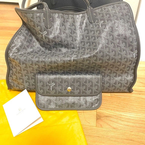 Goyard Hardy PM Bag, Dust Bag, & Detachable Pouch. Excellent Condition! - Picture 16 of 16
